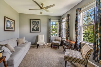 Lots of natural light, new carpeting, and ceiling 