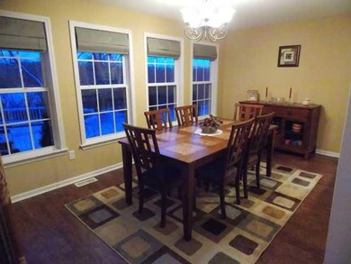 Dining Room Formal Dining Room Overlooks Backyard