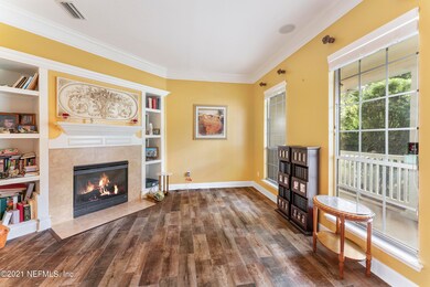 Living Room with gas fireplace