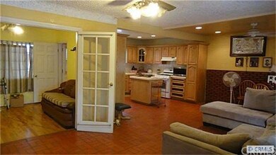 recently remodeled kitchen with recessed lights