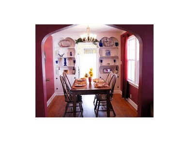 Formal Dining Room with Custom Built-Ins