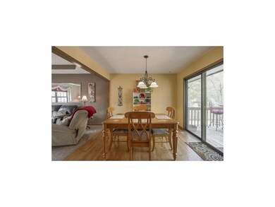 Hardwood Floors in the Dining Room