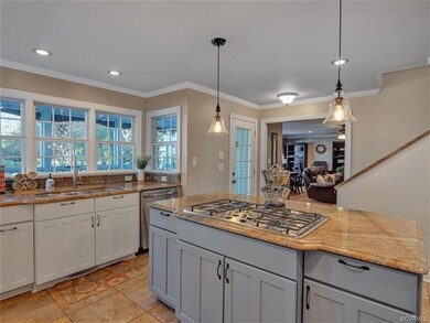 Fantastic updated kitchen! New shaker cabinets, ce