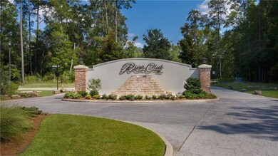 River Club Subdivision Entrance