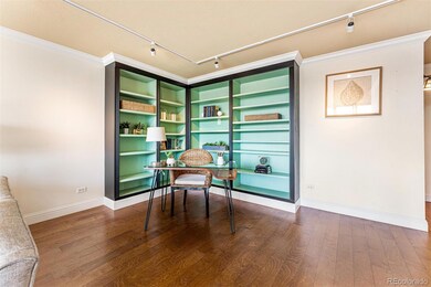 Built-In Book Shelves