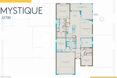 Floor plan with structual options