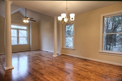 Dining room and formal living room- open concept f