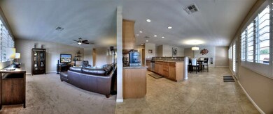 Living Room and Kitchen