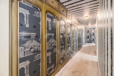 hallway of closets
