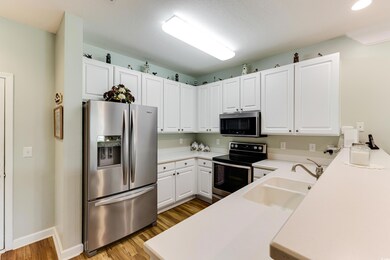Kitchen featuring appliances with stainless steel 