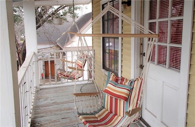 View of deck