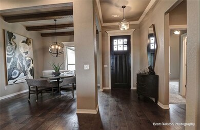 Photos are pictures of a previous home built, home