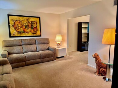 Living room view from foyer