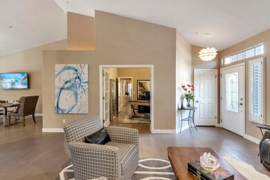 French doors to officeor 4th beadroom