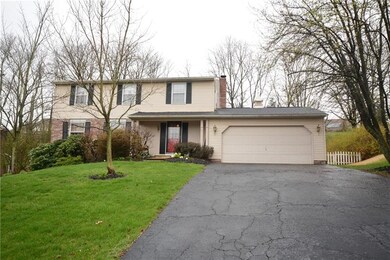Beautiful curb appeal with a level entry attached 