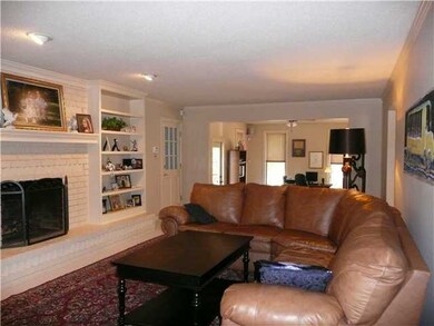 The great room looking toward sun room.