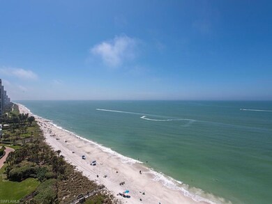 View of the Gulf of Mexico from the lanai.  This i