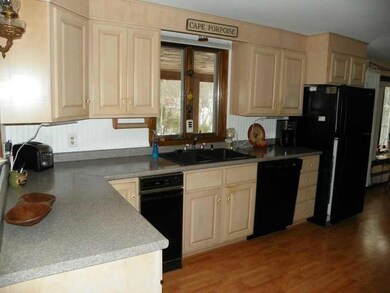 Kitchen. The home offers a nice...