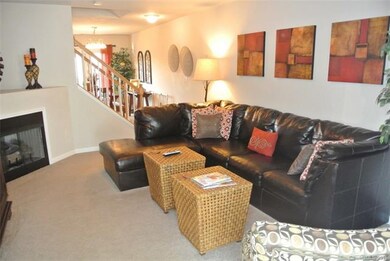 Living room from the front door