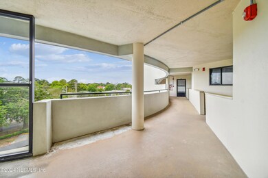 View from front of unit door