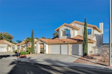 Mediterranean / spanish home with stucco siding, c