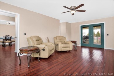 Angled living room view from entrance