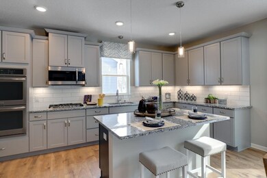 Stylish dream kitchen features an elegant combinat
