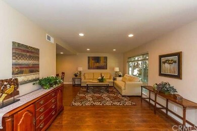 Living room w/new recessed lights