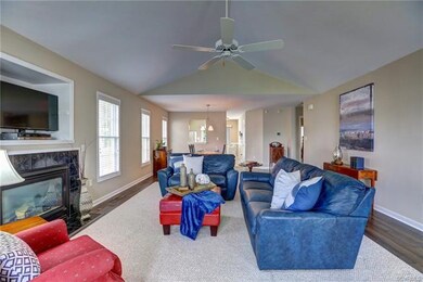 Features Include Cathedral Ceiling ~  Ceiling Fan 