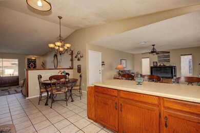 Eating area off Kitchen