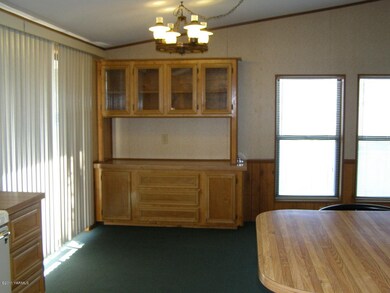 Dining from kitchen