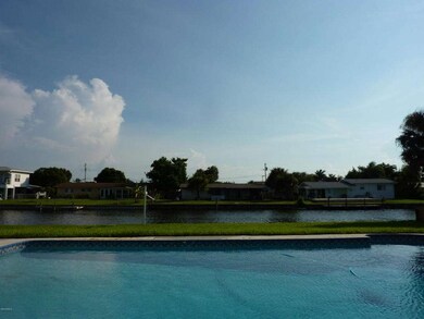 View from pool...