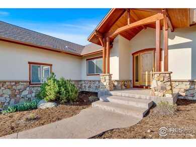 Gorgeous Cedar Wood  and Stone Entry