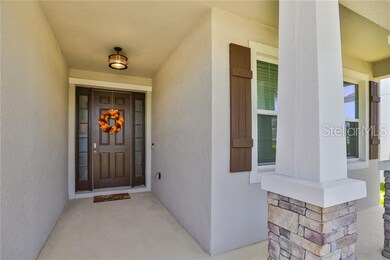 Cool Covered Porch Entry