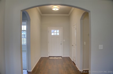 Tiles entry is a perfect place to greet family & f