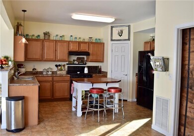 Kitchen. All kitchen appliances stay.