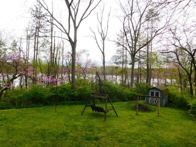 Yard and Lake View
