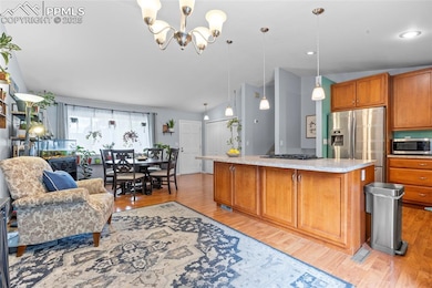 Open Kitchen and dining area