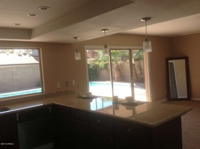 Kitchen Looking into Family Room