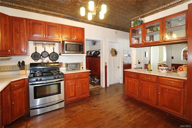 custom kitchen with a solid surface counter! Check