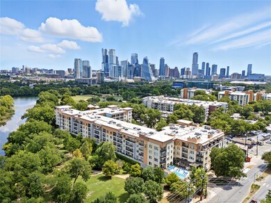 Drone / aerial view of skyline