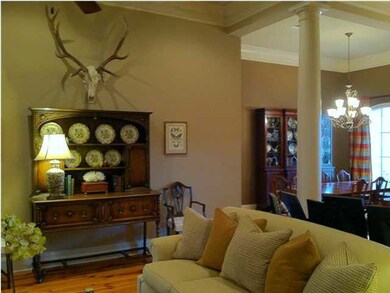 Another view of the living & dining area