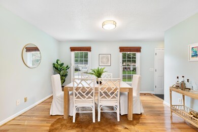 Dining Room with Hardwoods