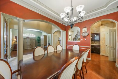 Stunning formal dining room!
