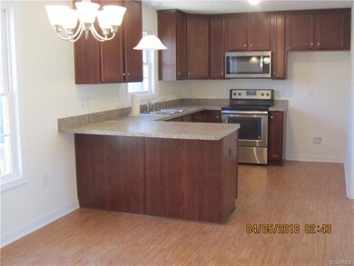 Pictures of home built on another lot.