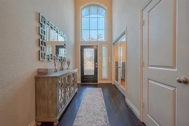 Walkway into the living room area