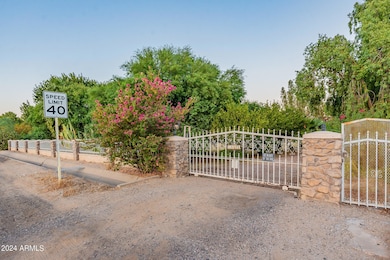 Entrance to property