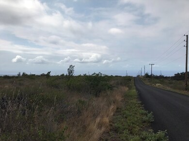 Western view of lot.