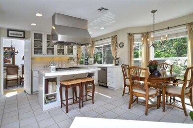 Remodeled Kitchen and Nook with Views to Private B