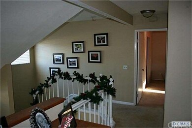 top of stairs